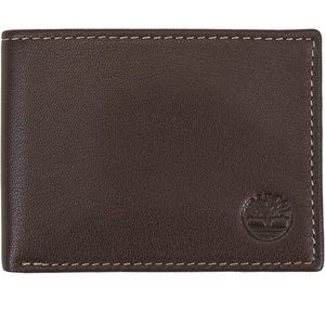 Timberland Men's Slimfold Leather Wallet